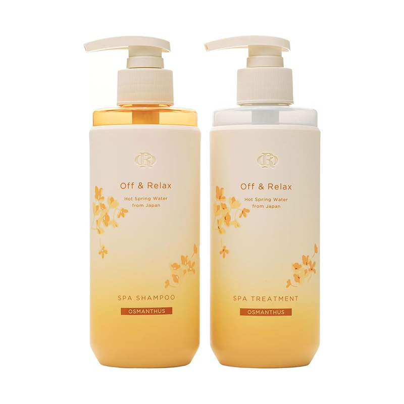 Off & Relax Osmanthus Shampoo and Conditioner Set