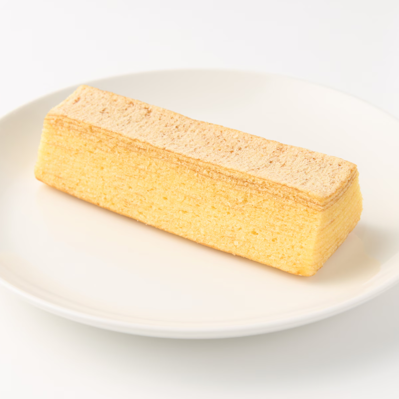 MUJI White Peach Baumkuchen Cake