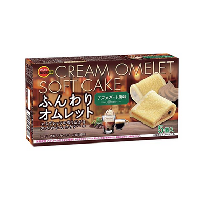Bourbon Cream Omelet Soft Cake (Affogato Flavor)