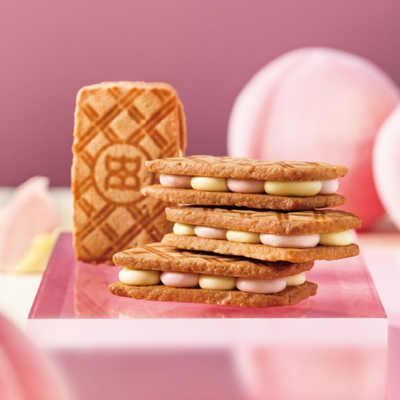 Butter States White Peach Butter Whip Sandwich Cookies