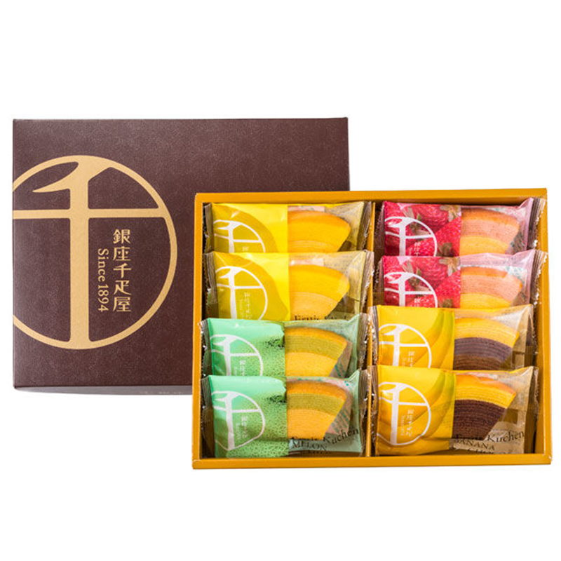 Ginza Senbikiya Fruit Baumkuchen Cake
