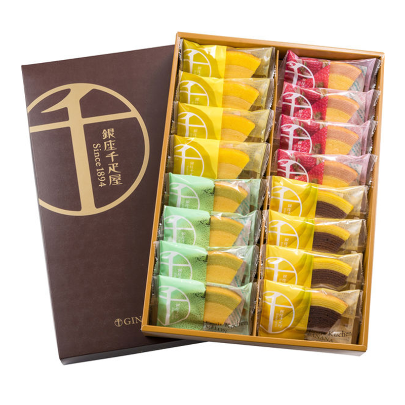 Ginza Sembikiya Ginza Fruit Baumkuchen Cake