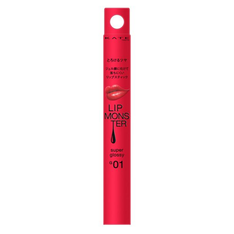 Kate Lip Monster Super Glossy Lip Gloss (G01: Juicy Red/Puddle the Day After Tomorrow)