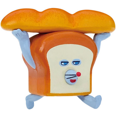 Nol Corporation Bread Thief Bread Scented Bath Bomb with Random Figurine
