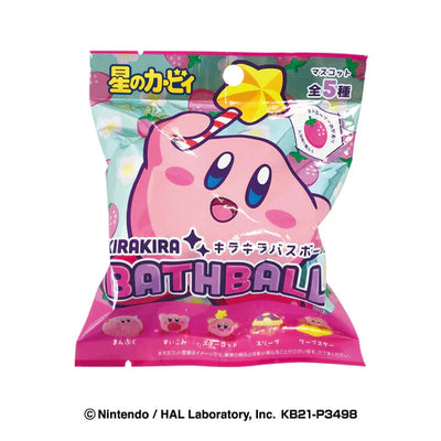 SK Japan Kirby Strawberry Bath Bomb with Random Figurine