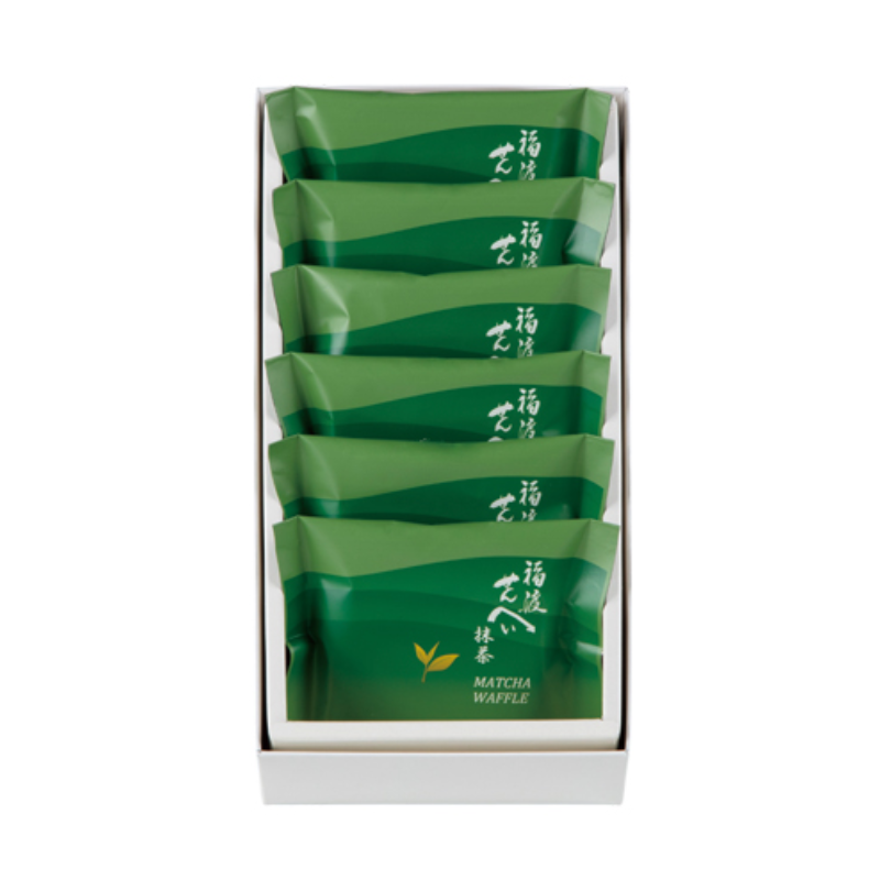 Minamoto Kitchoan Fukuwatashi Senbei (Matcha) (6)