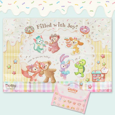 Disney Duffy & Friends Donut Festival of Joy Picnic Blanket with Carrying Case