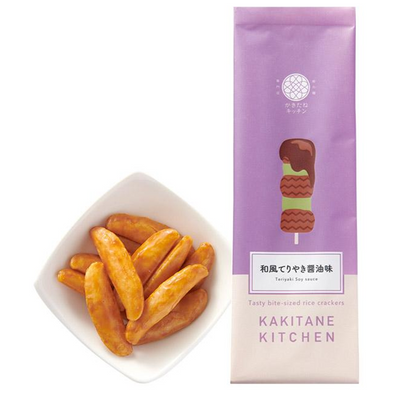 Kakitane Kitchen Teriyaki Soy Sauce Flavored Kaki no Tane Rice Crackers