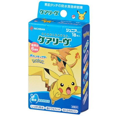 NICHIBAN Pokémon Cool Waterproof Plasters