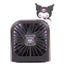 Kuromi 5-Way Handy Fan – Multi-Functional Mascot Neck Fan