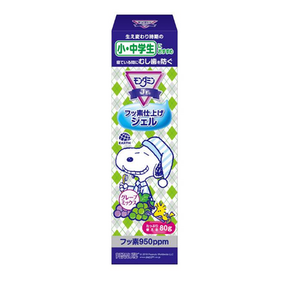 Mondamin Junior Fluoride Finishing Gel, Grape Mix Flavor (Kids)