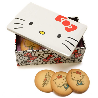 Nagatoya Hello Kitty Printed Biscuits 10pcs