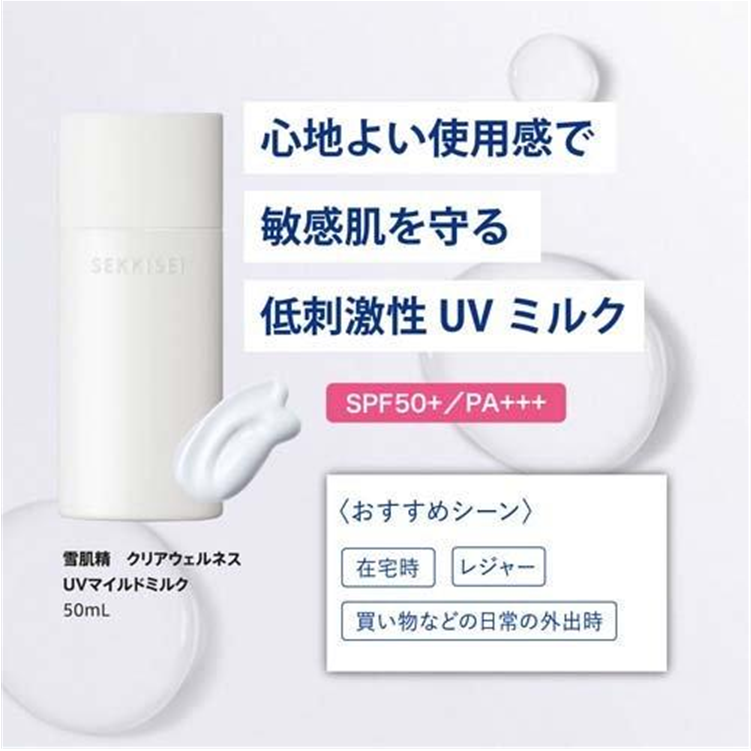 KOSÉ SEKKISEI Clear Wellness UV Mild Milk