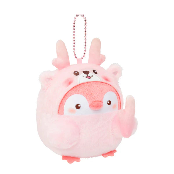 Gray Parka Service - Koupen-chan Iwashikachan × Koupen-chan Plush Keychain