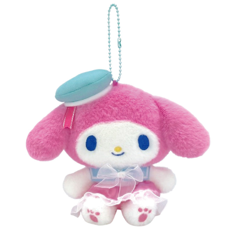 Nakajima Corporation Sanrio Sherbet Marine Plush Keychain