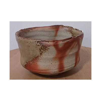 Kameya Japan Tradition - Bizen ware Sake Bottle and Matcha Tea Bowls by Jumpei Kaneshige