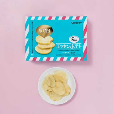 Essen Potatoes with Seaweed and Salt Flavor (17g x 4 bags)