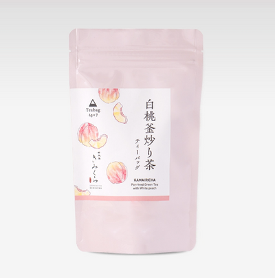 Kimikura White Peach Kamairicha Green Tea