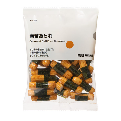 MUJI Seaweed Roll Rice Crackers