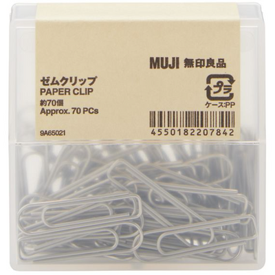 MUJI Paper Clips 1 Box
