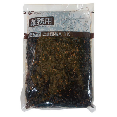 Fujicco Sesame Flavored Kelp Tsukudani (1 kg Bulk Bag)