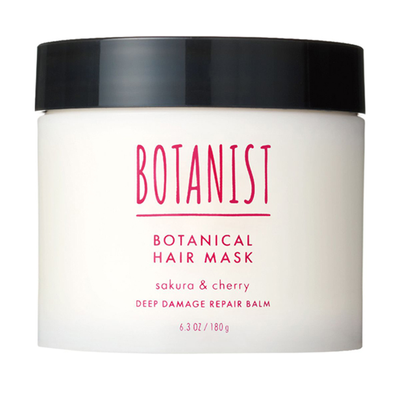 Botanist Hair Mask - Sakura & Cherry Botanical Deep Damage Repair Balm