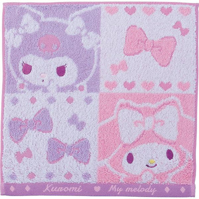 Sanrio My Melody and Kuromi Dreaming Hand Towel