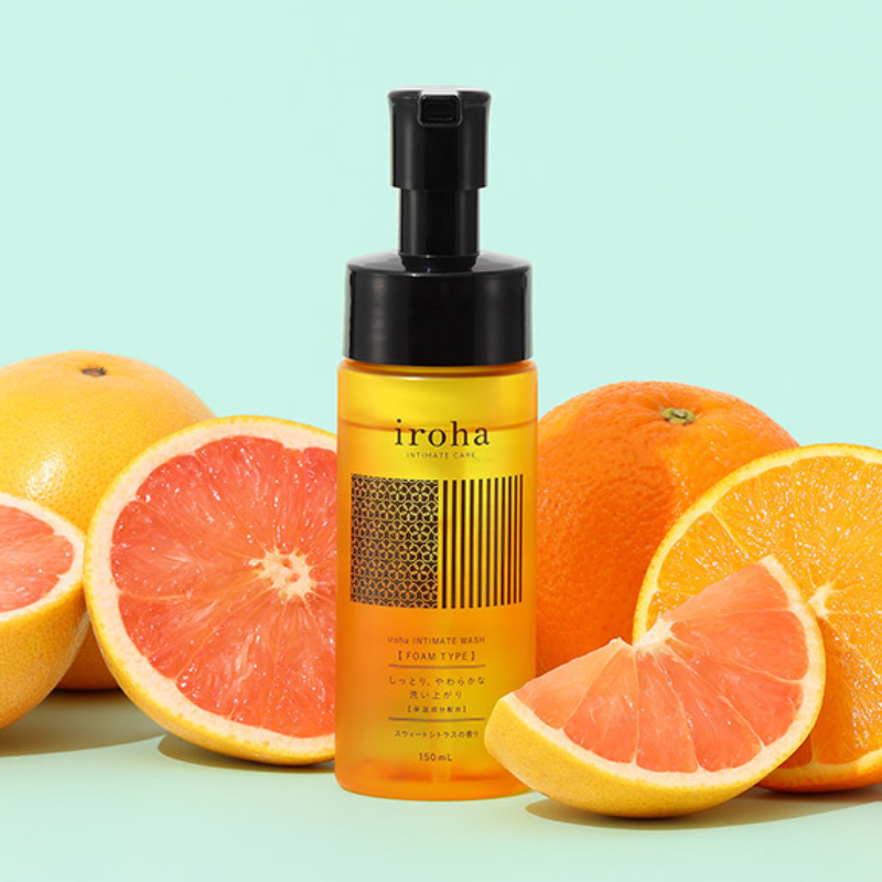 iroha Intimate Wash Foam Type (Sweet Citrus Scent)