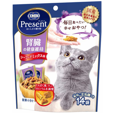 Nippon Pet Food Combo Present Cat Treats – Urinary Tract Health Support 42g (3g × 14 packs)