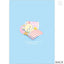 San-X Rilakkuma Clear File Rilakkuma Family