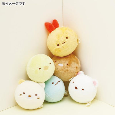 San X Sumiko Gurashi Character Round and Rolling Face Plush