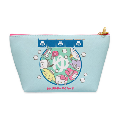 Sanrio Hot Springs Pouch (Blue)