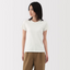 MUJI Women's Cool Sweat-resistant Crew Neck T-shirt