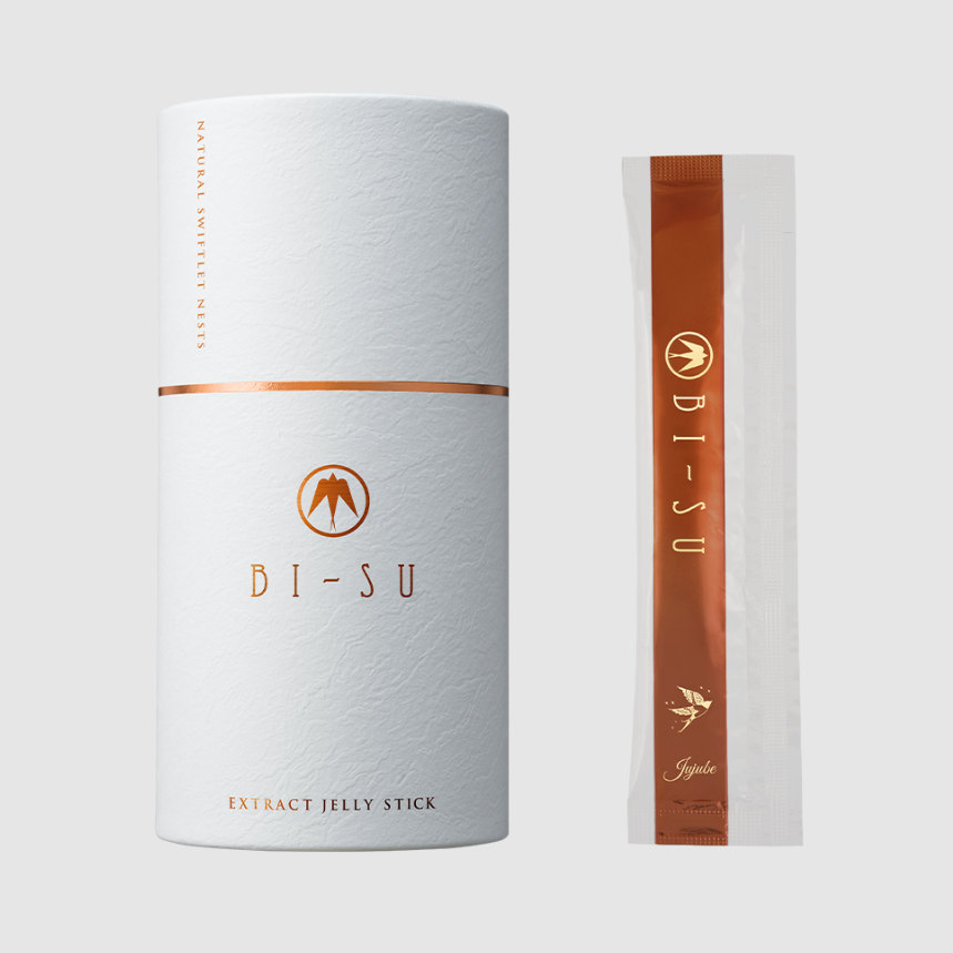 Bi-SU Extract Jelly Sticks (Sialic Acid, Snow Fungus, Collagen, and Vitamin C)