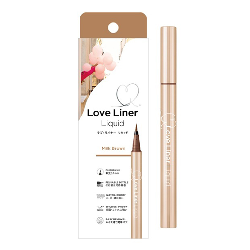 Loveliner Liquid Eyeliner R5 Black/R5 Milk Brown