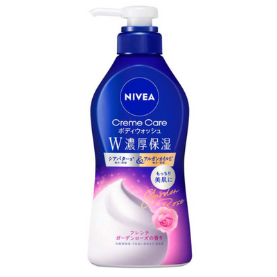 Nivea Creme Care Body Wash Paris Rich Pulfan/French Garden Rose