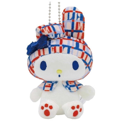 Sanrio ELLE Magazine My Melody and Kuromi Plush Keychain