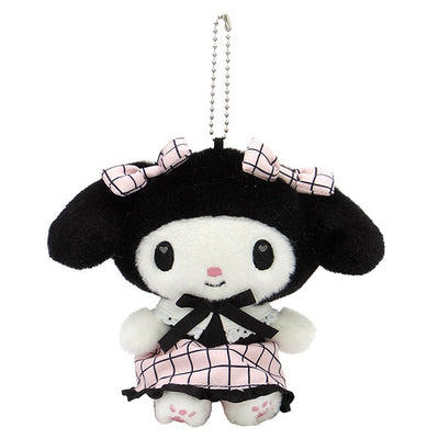 Sanrio Black Graph Plush Keychain