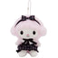 Sanrio Black Graph Plush Keychain