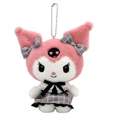 Sanrio Black Graph Plush Keychain