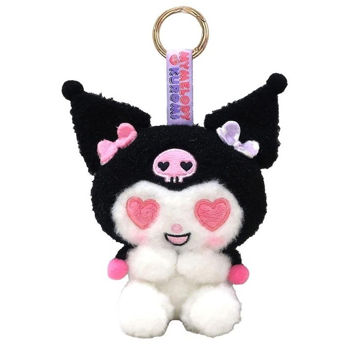 Sanrio Netflix My Melody & Kuromi Plush Keychain