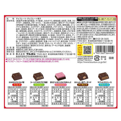 Bourbon Mini Bit Assorted Chocolate