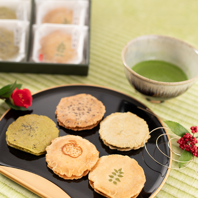 Kyosen Saihoraku Vegetable Treasures Rice Cracker Assortment