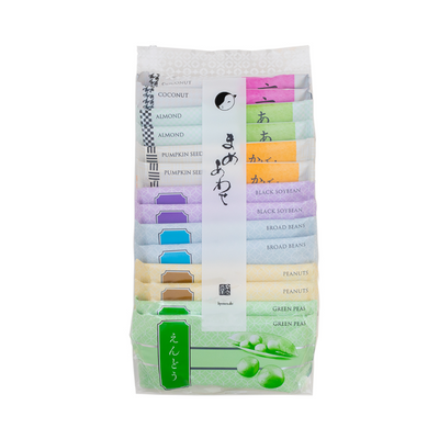 Kyosen 7-Variety Double Assorted Bean Rice Crackers