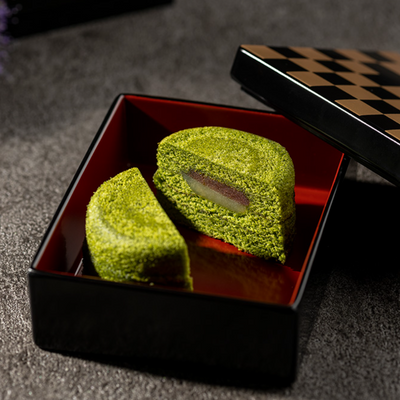 Fumido Zenkoji Matcha Baumkuchen Cake