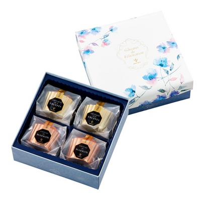 BOUL'MICH Truffe Marron Pair - Chestnut and Chocolate Muffin Assortment