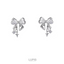 Lupis Shining Ribbon Earrings