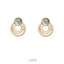 Elegant Round Earrings