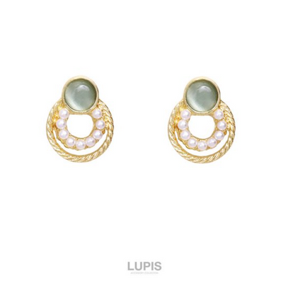 Elegant Round Earrings