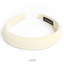 LUPIS Knitted Fluffy Headband v1657 Ivory/Brown